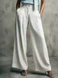High-Waisted Wide-Leg Pants | women's fashion