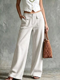 Wide-Leg Corduroy Pants | women's fashion