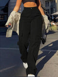 High-Waisted Cargo Pants | women's fashion